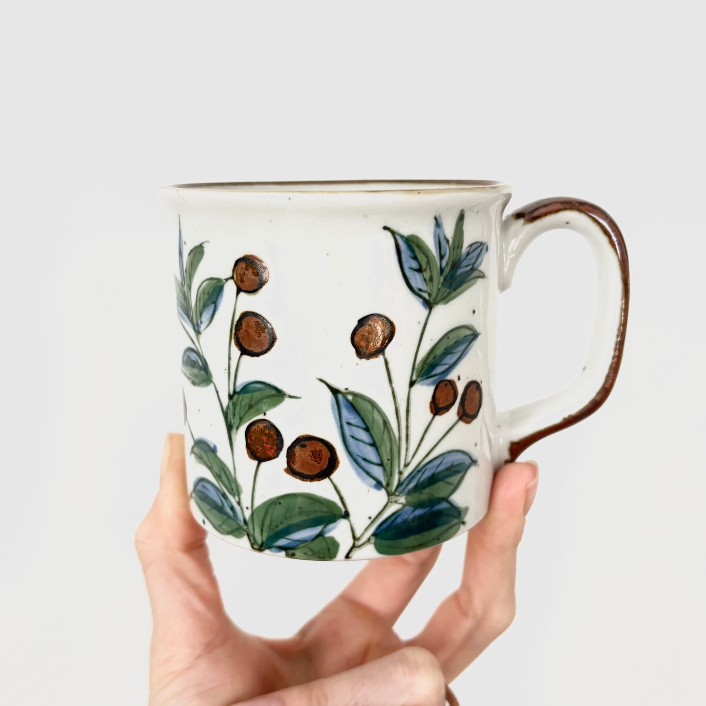 Vintage Otagiri Speckled Stoneware Mug