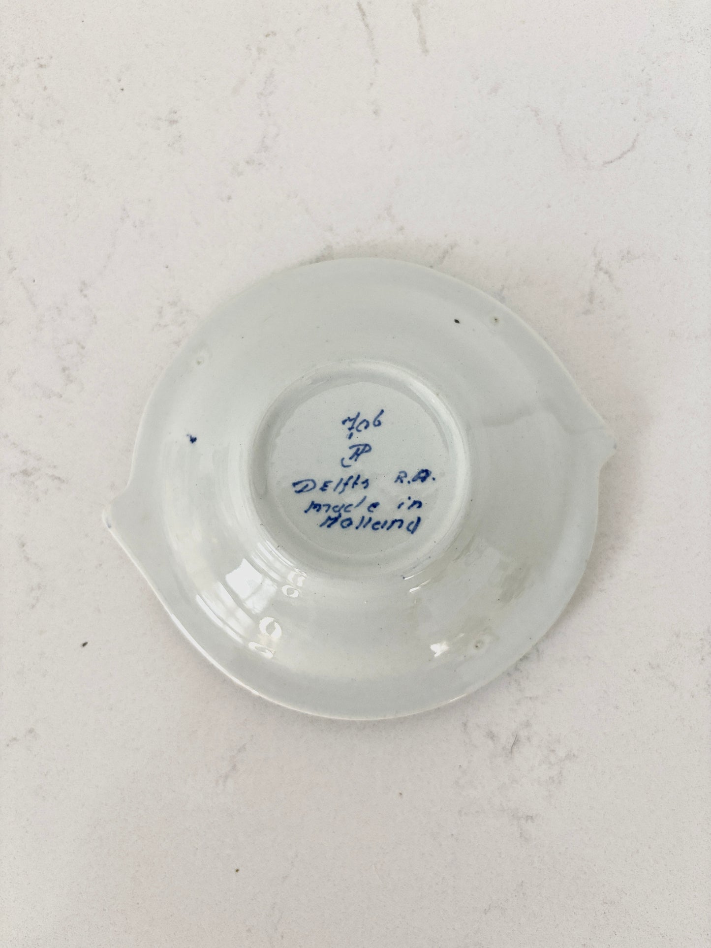 Delft Blue Ashtray | Signed