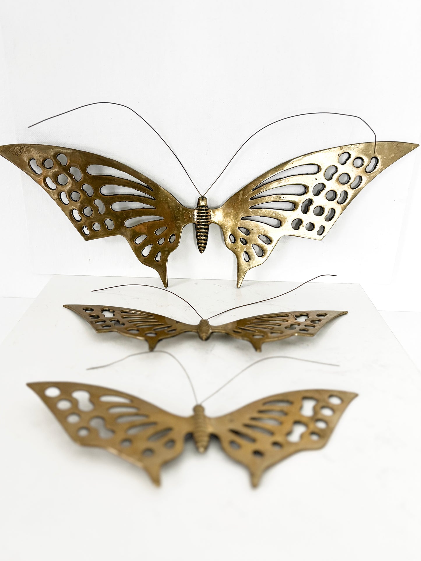 Brass Butterfly Bundle – Vintage-Inspired Elegance