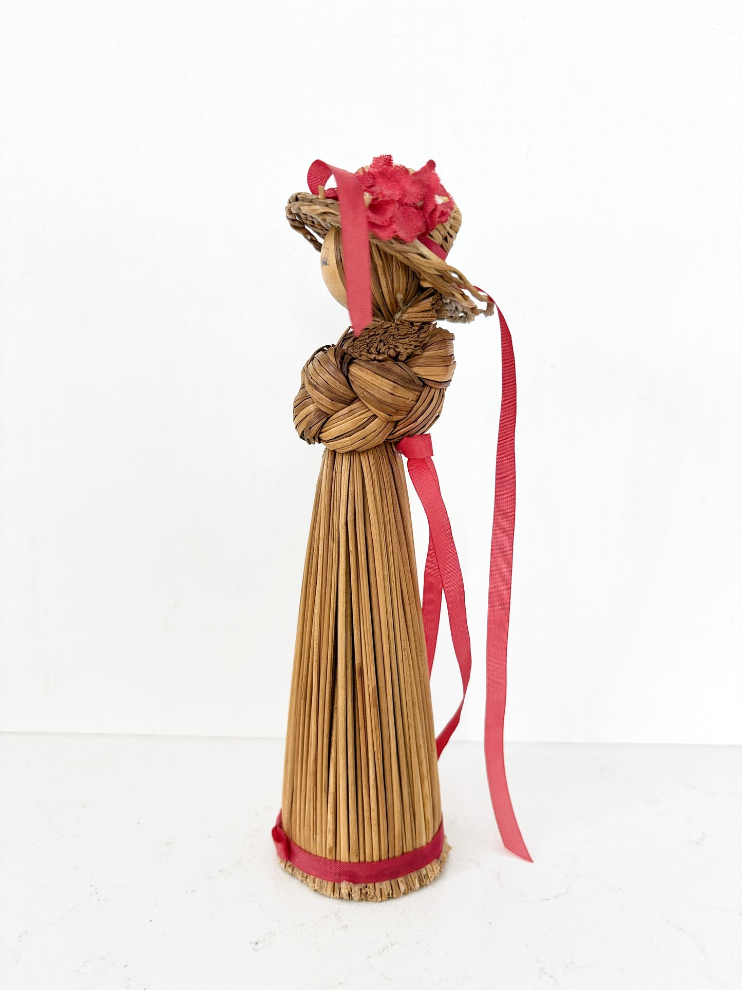 Beautiful Vintage Straw Doll