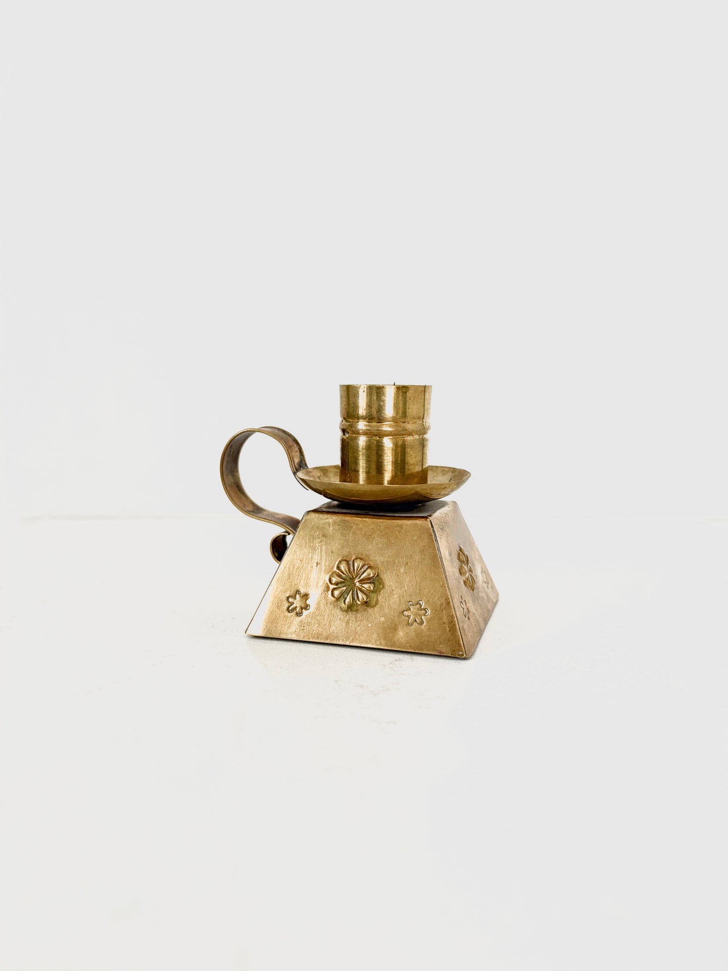 Brass Candle Holder - Vintage