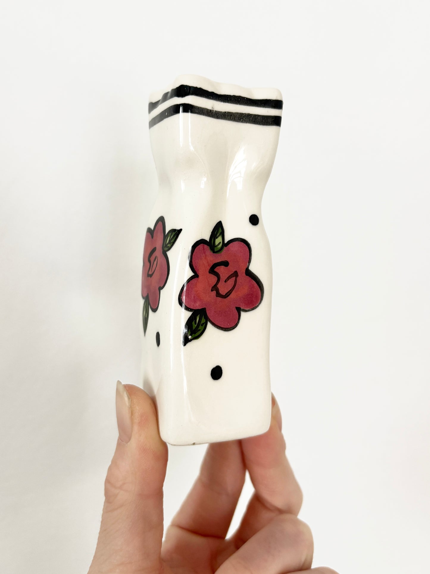Artistic Bud Vase | Hand Painted