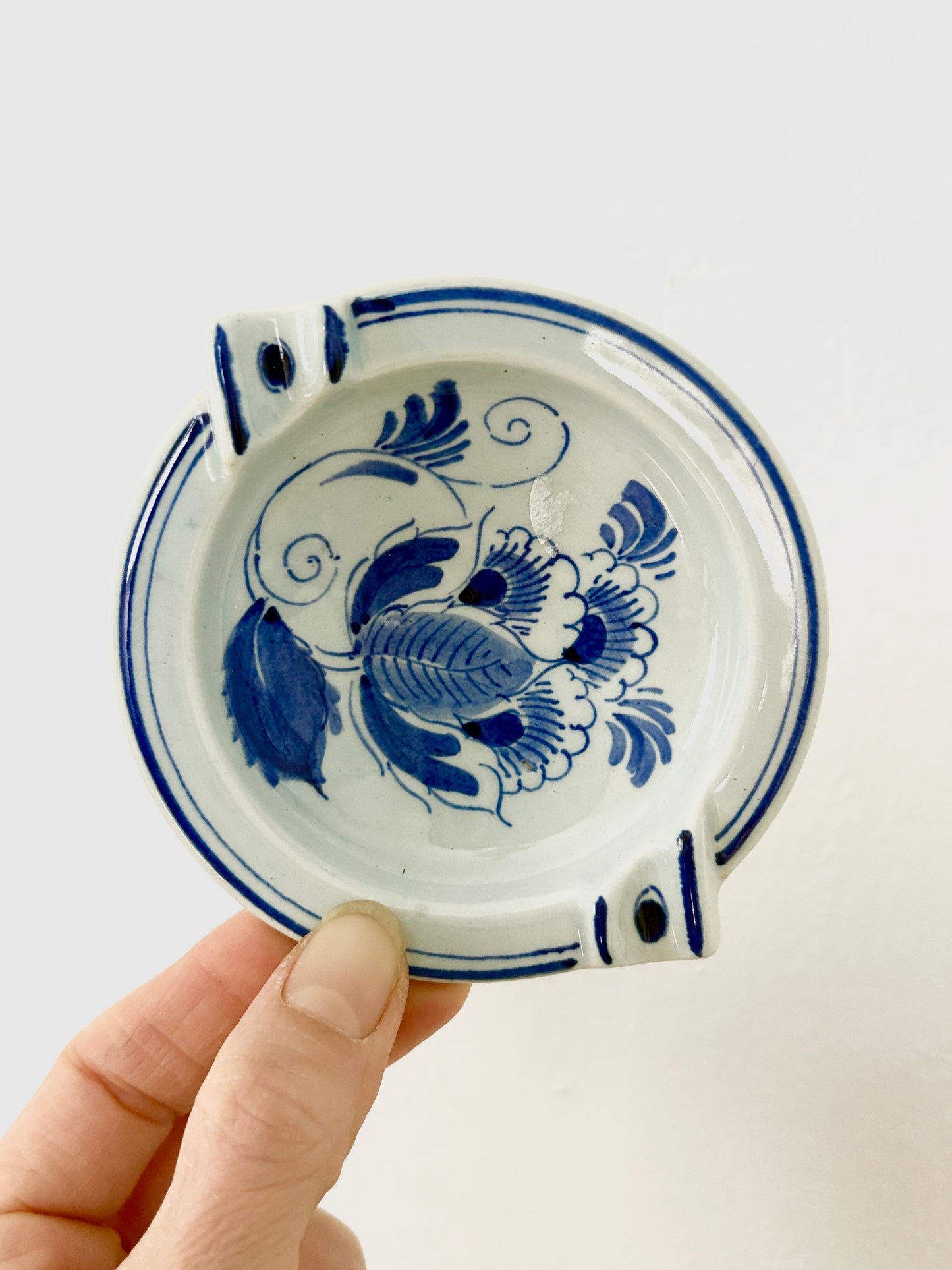 Delft Blue Ashtray | Signed
