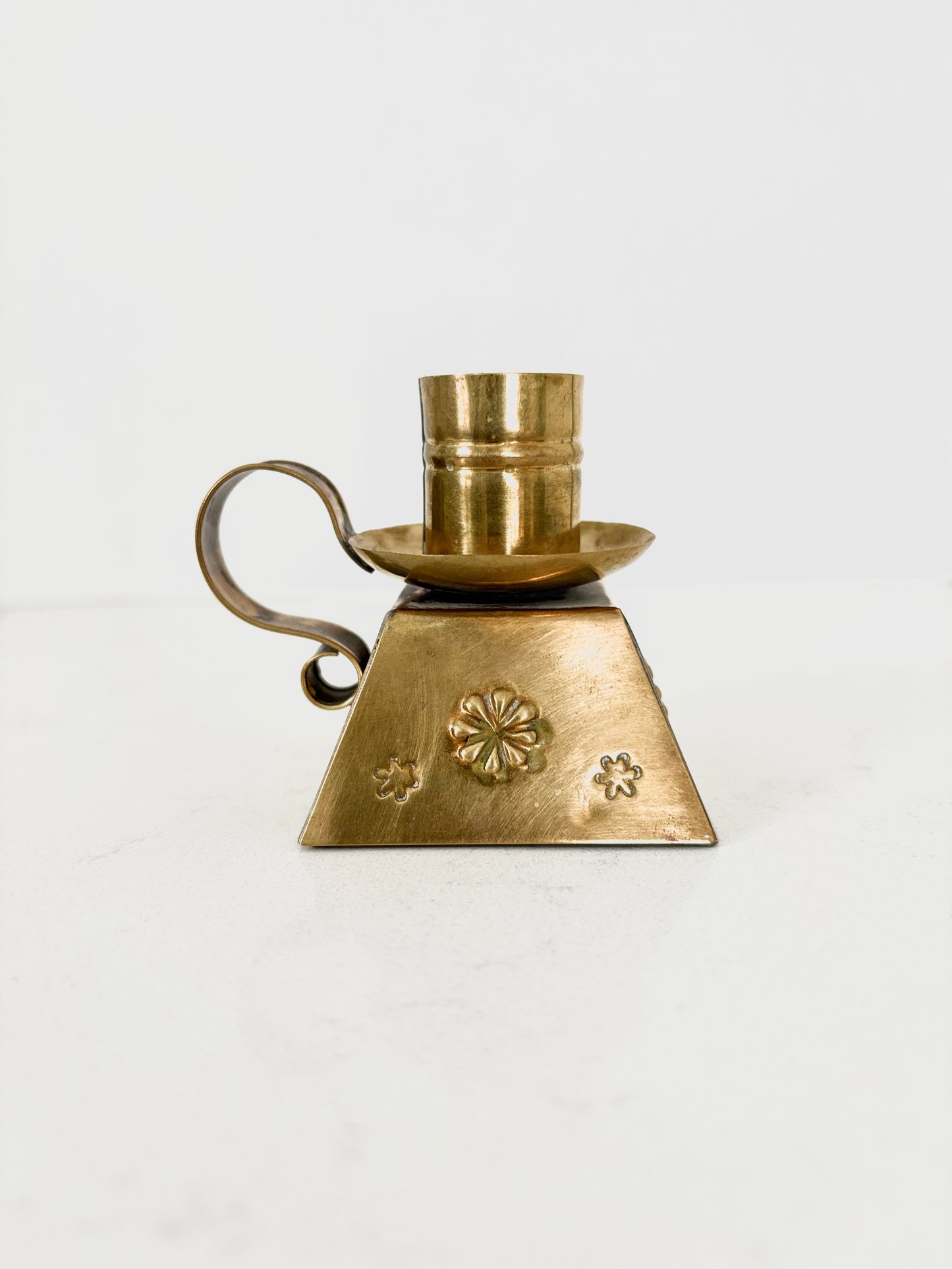 Brass Candle Holder - Vintage