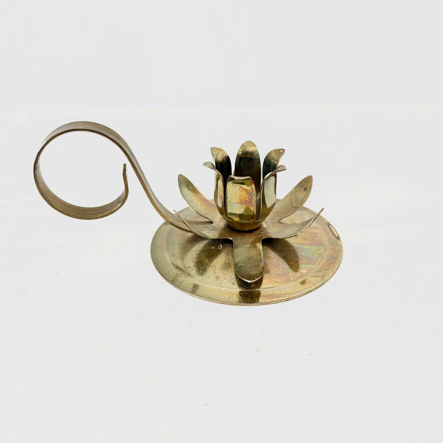 Brass Vintage Candle Holder