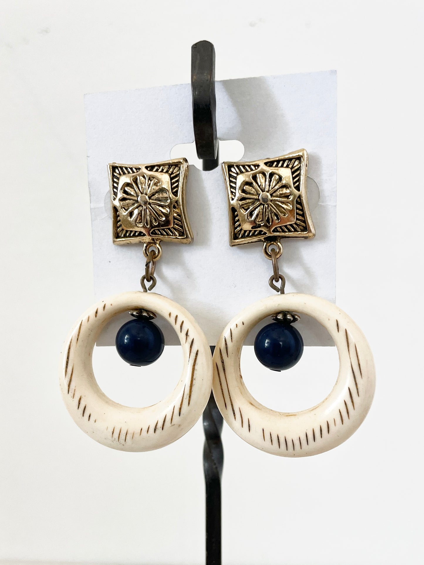 Brass Unique Earrings