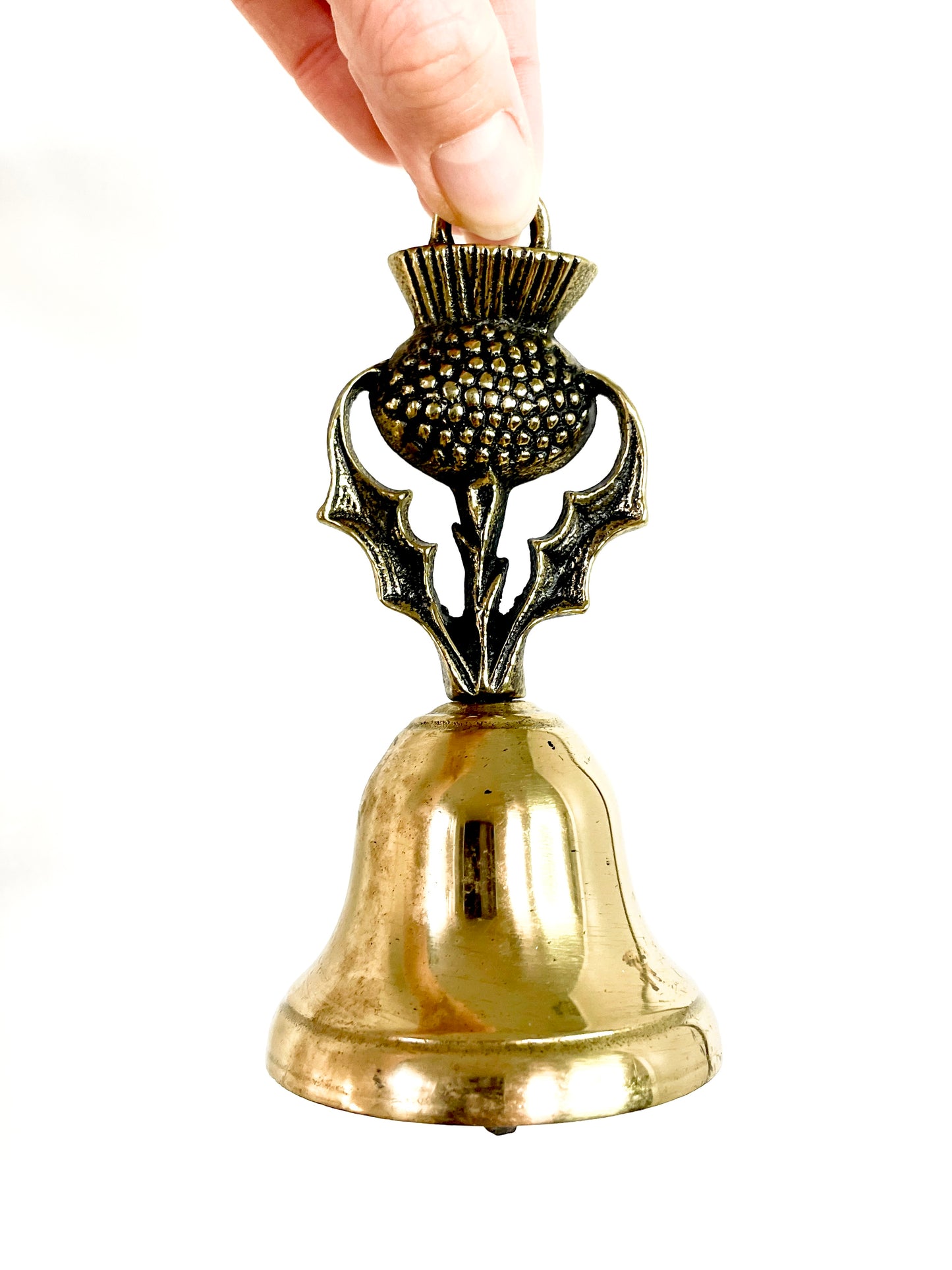 Brass Wildflower Bell (Unique)