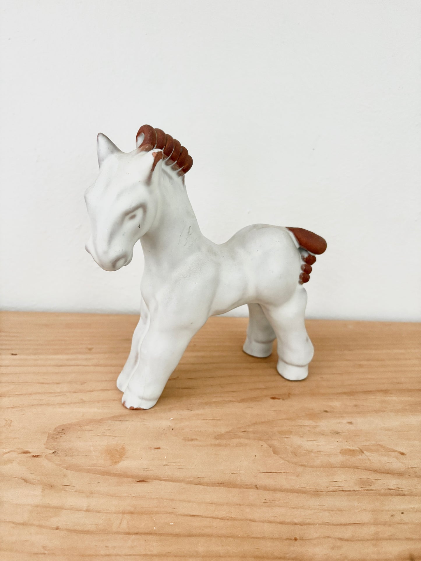 Vintage Swedish Ceramic Horse – Vicke Lindstrand for Upsala Ekeby, 1960s