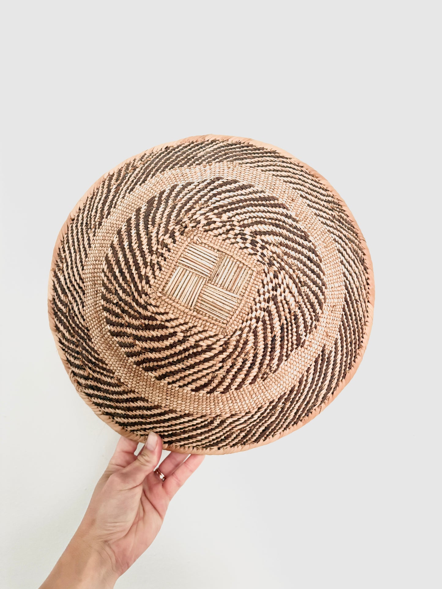 Vintage Tonga Basket – Binga Zimbabwe African Wall Art & Winnowing Tray