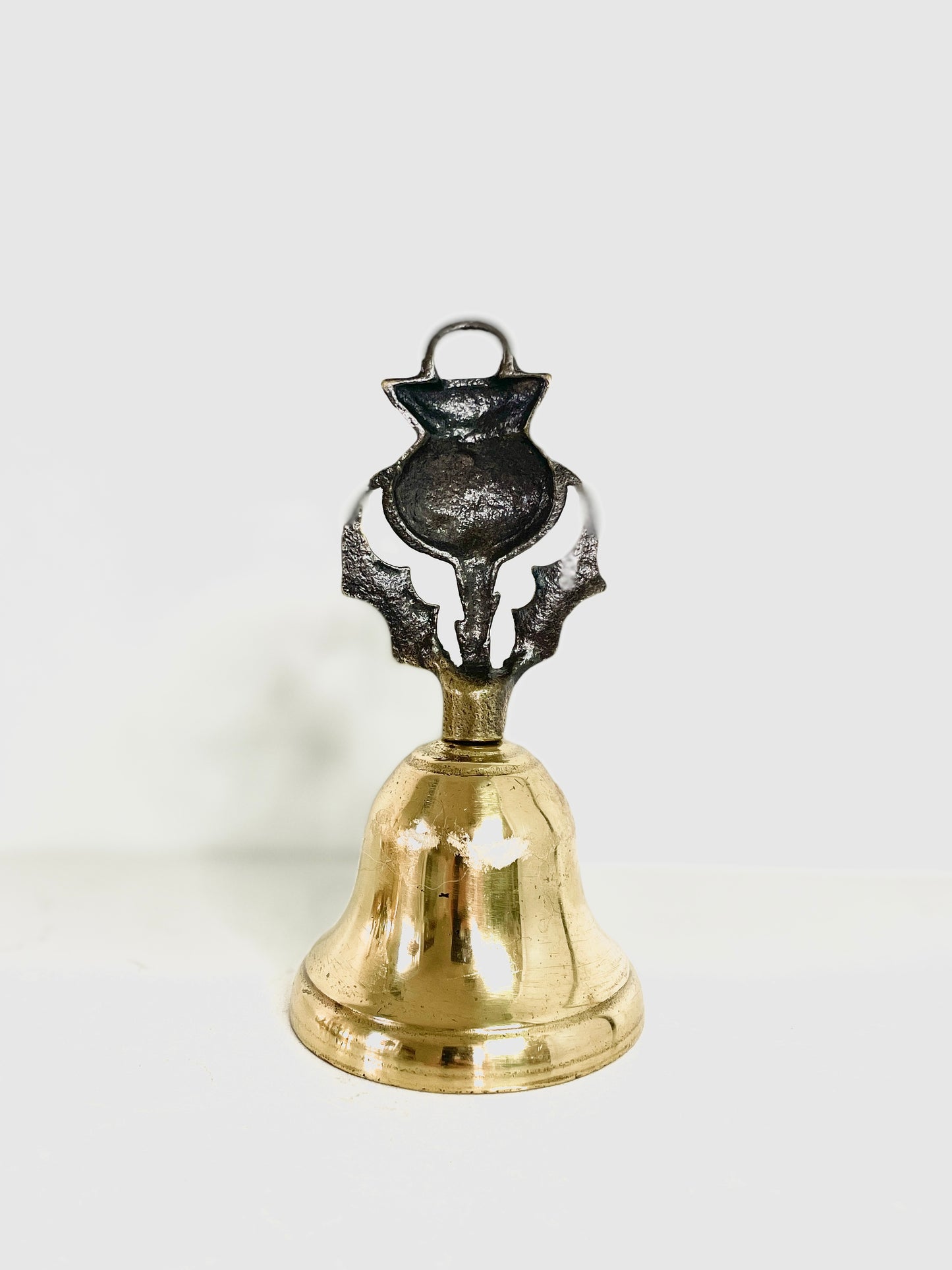 Brass Wildflower Bell (Unique)