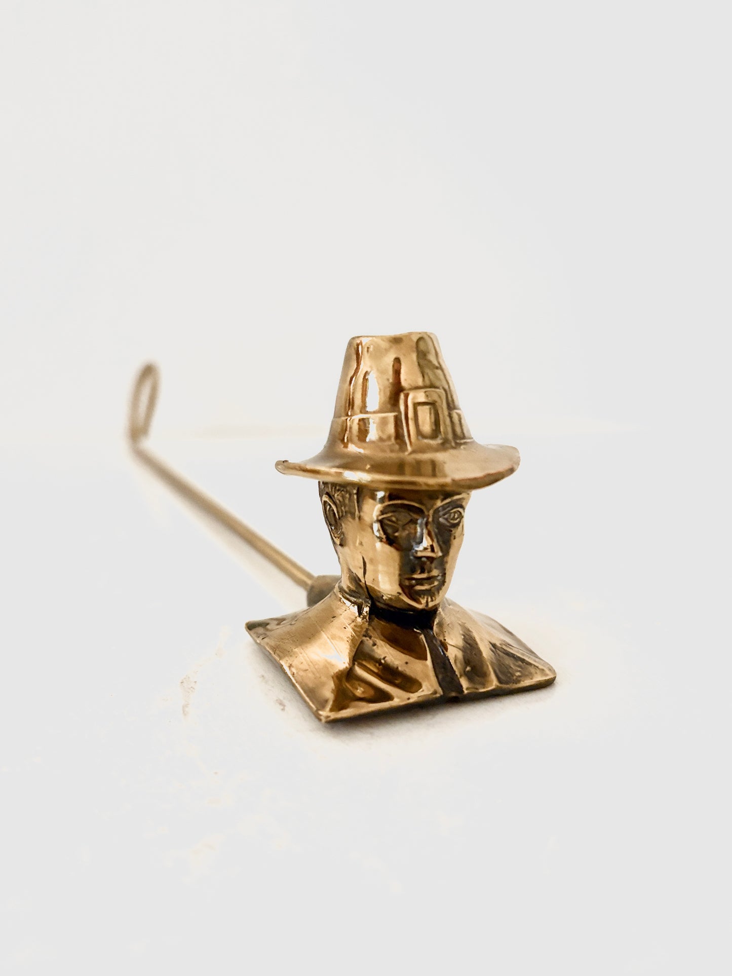 Vintage Pilgrim Brass Candle Snuffer