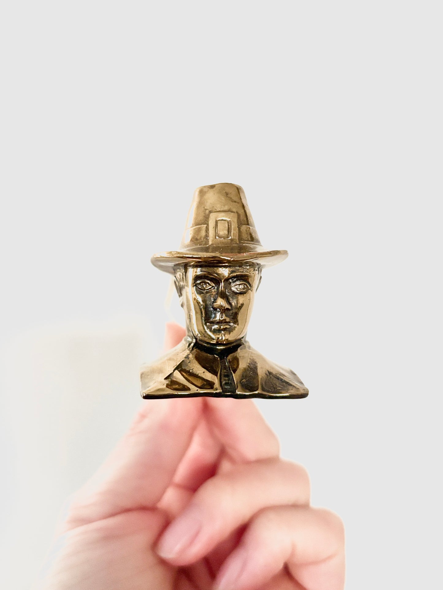 Vintage Pilgrim Brass Candle Snuffer