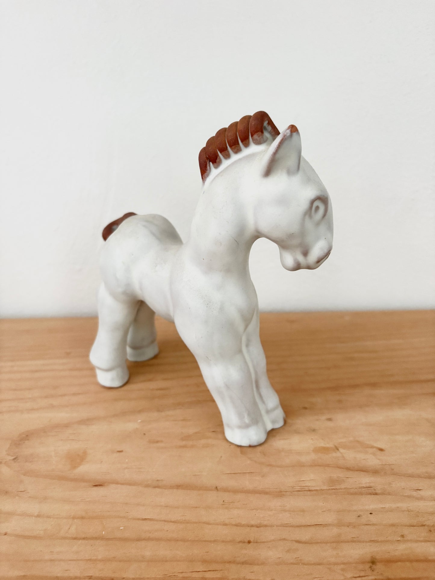 Vintage Swedish Ceramic Horse – Vicke Lindstrand for Upsala Ekeby, 1960s