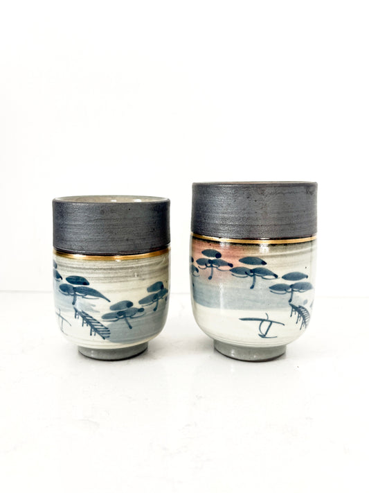 Japanese Yunomi Teacups (Pair)
