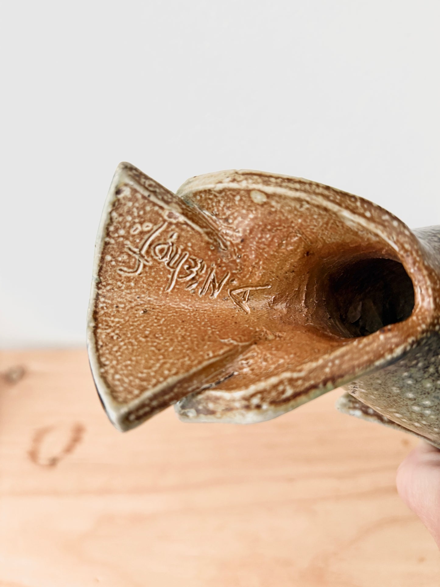 Local Artist Bird Sculpture by D. Niehof