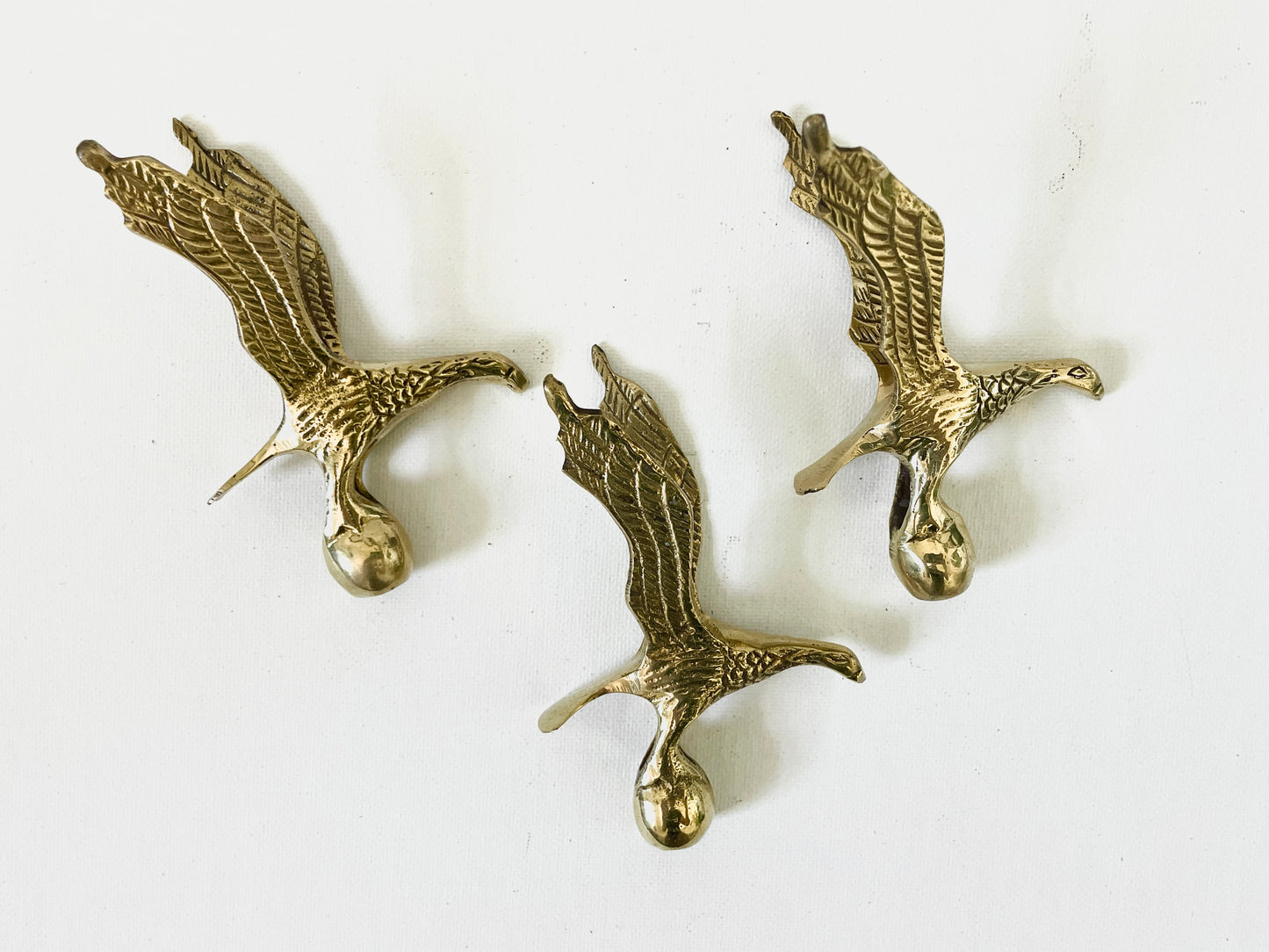 Brass Eagles (Flock of 3)