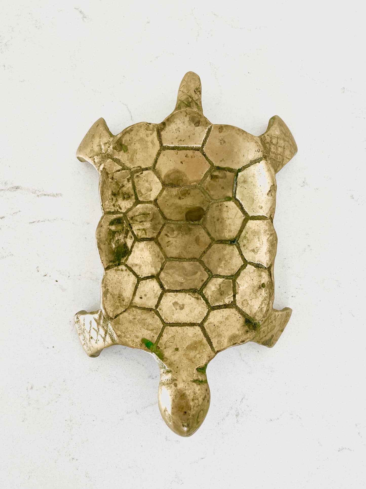 Brass Turtle Bar Soap Holder